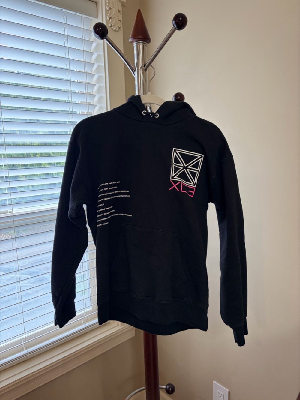 Mark XC3 collection Black Graphic Hoodie